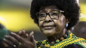 Winnie Mandela le 20 décembre 2017 à Johannesburg.