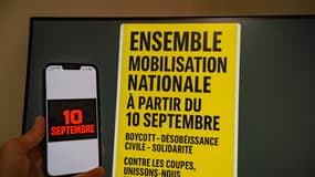 Une affiche du mouvement du 10 septembre.