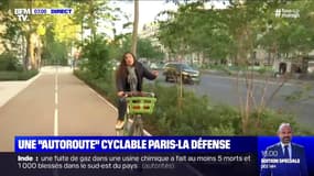 Une "autoroute" cyclable mise en place entre Paris et La Défense