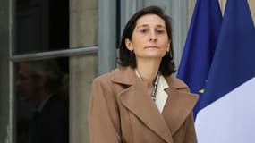 La ministre Amélie Oudéa-Castéra le 12 janvier 2024 