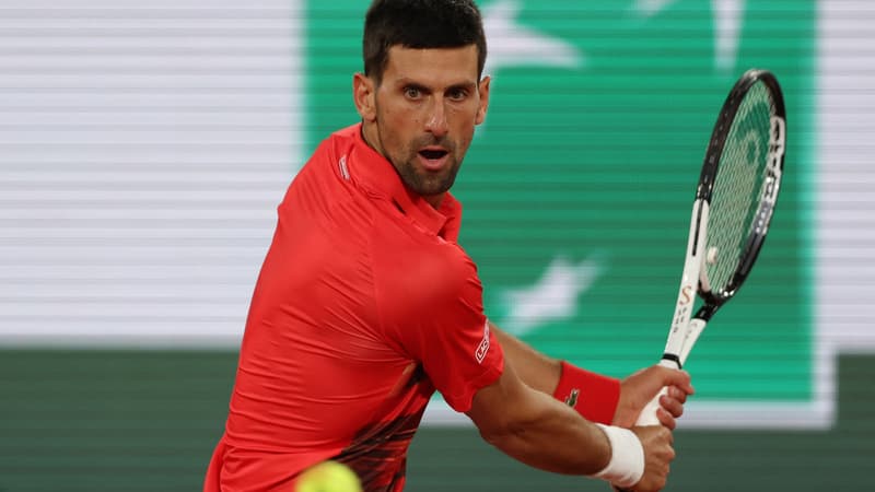 Novak Djokovic à Roland-Garros
