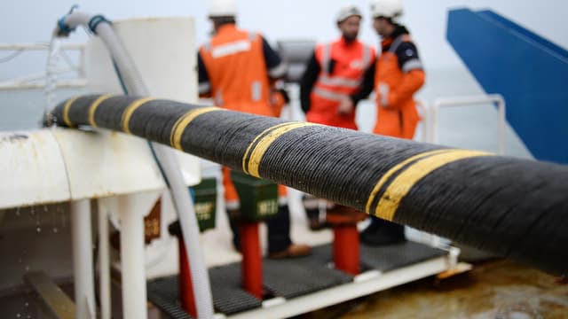 Un câble électrique sous-marin de 600 kilomètres de long va être déployé entre les deux pays. (image d'illustration)