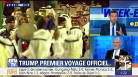 Donald Trump entame son premier voyage officiel à Ryad