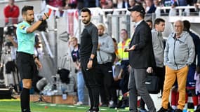 Jean-Marc Furlan expulsé lors de Clermont-Auxerre