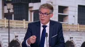 Le Premier secrétaire du Parti socialiste Olivier Faure sur BFMTV ce mardi 15 juillet.