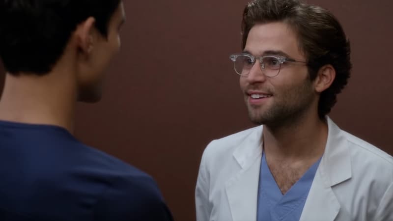 Jake Borelli dans Grey's Anatomy