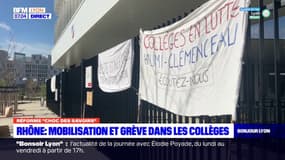 Rhône: mobilisation et grève dans les collèges