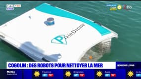 Var: des robots pour nettoyer la mer à Cogolin