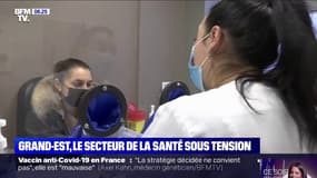 Covid-19: dans le Grand Est, le secteur de la santé est sous tension