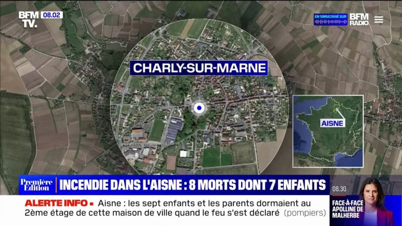 L'incendie d'une maison dans l'Aisne fait 8 morts dont 7 enfants