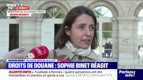 Droits de douane américains: Sophie Binet (CGT) annonce la "mise en place d'une cellule de crise avec des réunions hebdomadaires à Bercy"