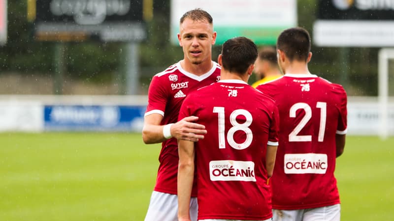 Les joueurs de Brest