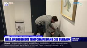 Lille: un jeune demandeur d'asile logé dans des bureaux d'entreprise