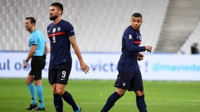 Olivier Giroud et Kylian Mbappé, le 17 novembre 2020