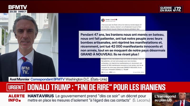 Iran: Donald Trump devrait s'entretenir avec le Premier ministre israélien