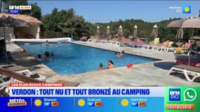 L'été DICI: tout nu et tout bronzé au camping naturiste d'Esparron-de-Verdon