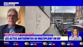 Actes antisémites: pour Stéphane Troussel, il faut "être ferme et sanctionner" dès les premiers mots