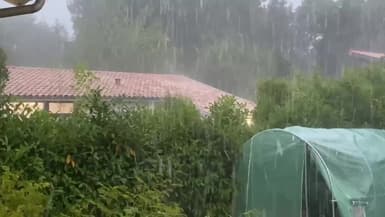 Une tempête de grêle s'abat dans le Sud Ouest - Témoins BFMTV