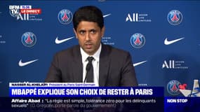 Nasser Al-Khelaïfi, président du PSG: "Nous gardons le meilleur joueur du monde"