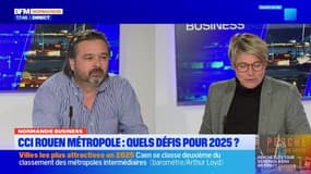 Normandie Business du mardi 21 janvier - CCI Rouen Métropole : quels défis pour 2025 ? 