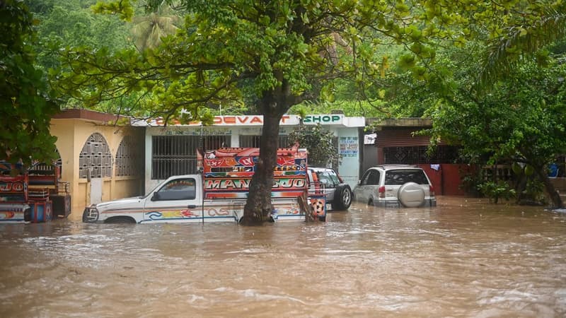 D'importantes pluies se sont abattues sur Haïti le 3 juin 2023, causant des inondations