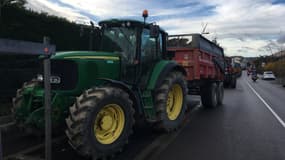 Les agriculteurs manifestent ce mercredi.