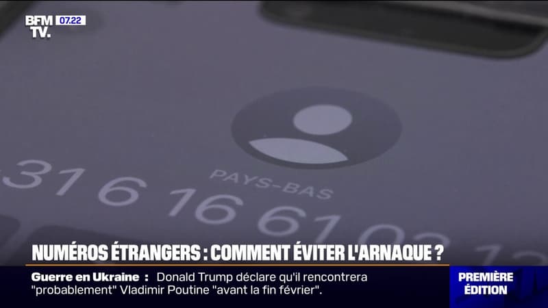 Numéros en provenance des Pays-Bas, d'Espagne... Comment éviter les arnaques