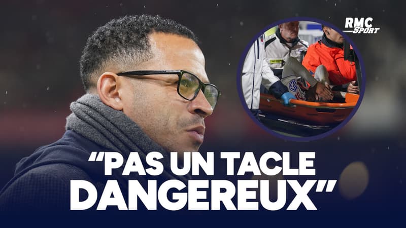 Lyon 2-1 Strasbourg : "Ce n'Ã©tait pas un tacle dangereux" martÃ¨le Rosenior