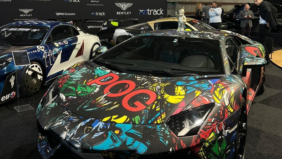 Sur la Dream Zone, la Lamborghini Pogtador.