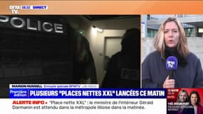 Plusieurs opérations "places nettes XXL" ont été lancées ce matin à Lille et plusieurs autres villes du pays