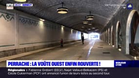 Lyon: la voûte ouest de Perrache a ouvert après trois ans de travaux