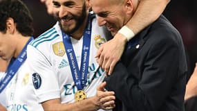 Benzema et Zidane