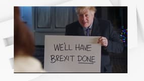 Le Premier ministre britannique Boris Johnson a parodié une scène du film Love actually sur son compte Twitter.