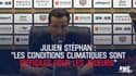Trophée des champions : "Les conditions climatiques sont difficiles" estime Julien Stéphan