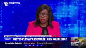 Aucun poste-clé pour le RN à l'Assemblée nationale: "Ils se sont mis dans cette situation tout seuls", déclare Dieynaba Diop (PS-NFP)