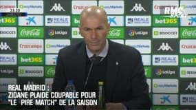 Real Madrid : Zidane plaide coupable pour "le   pire match" de la saison
