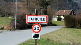 Le village de Lathuile en Haute-Savoie, le 18 février 2014.