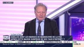 Philippe Béchade VS Alexis Naacke : Quelles sont les marges de manœuvre de la FED après cette baisse surprises de ses taux d'intérêt ? - 04/03