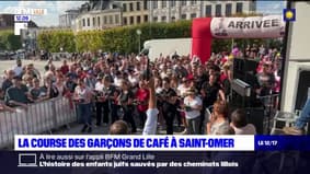 Saint-Omer: la course des garçons de café a fait son retour