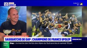 Les Sasquatchs de Gap, l'équipe gapençaise de football américain, ont remporté ce week-end le titre de champions de France
