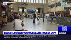 Rouen: le projet de gare Rive gauche actée pour la LNPN