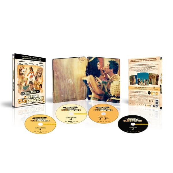 L'édition Blu-ray du film "Mission Cléopâtre"