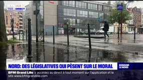 À Lille, les législatives et le mauvais temps pèsent sur le moral