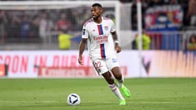 Jeff Reine-Adélaïde lors de OL-Troyes en Ligue 1, le 19 août 2022