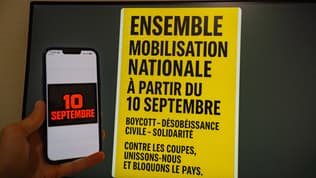 Une affiche du mouvement du 10 septembre.