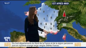 La météo pour ce lundi 2 janvier 2017