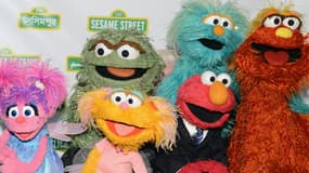 Quelques personnages emblématiques de l'émission "Sesame Street" 