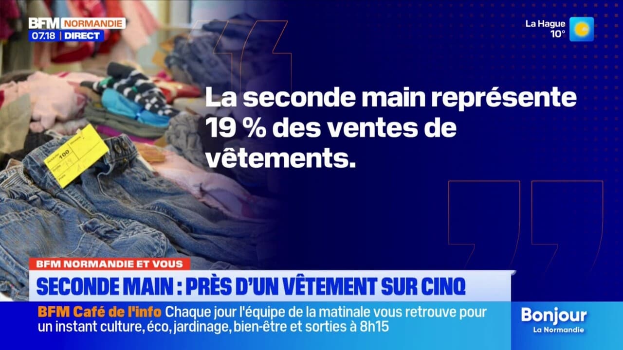 BFM Normandie et Vous: comment bien choisir ses vêtements de seconde main?
