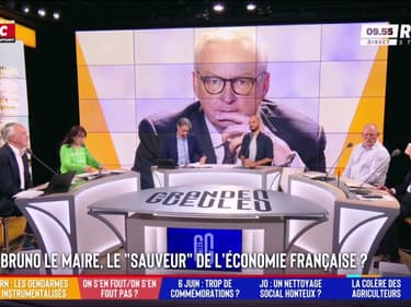 Bruno Le Maire assure avoir "sauvé" l'économie française