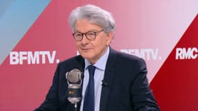 Thierry Breton sur le plateau de BFM/RMC le 19 décembre 2025